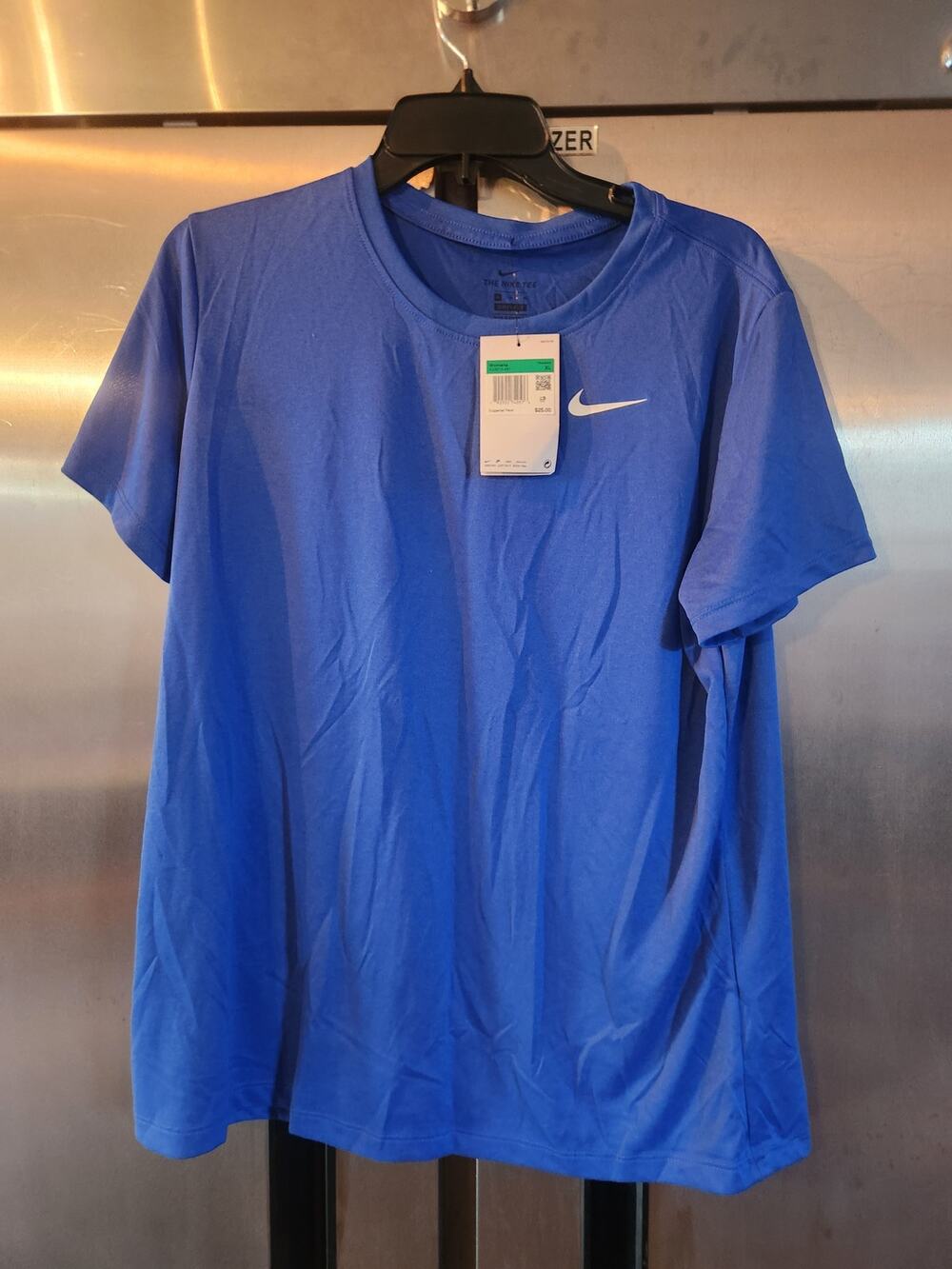 Nike Dri-Fit Tee Shirt Blue Size XL Womens NWT